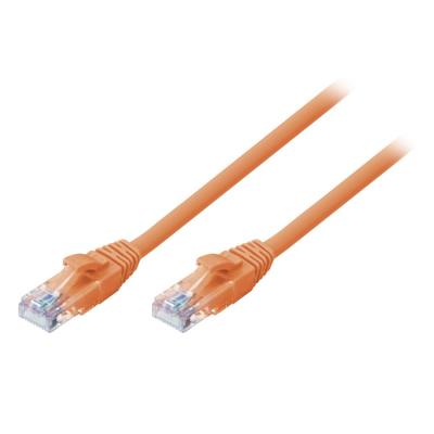 0.3m CAT6 U/UTP Snagless Gigabit Network Cable - Orange